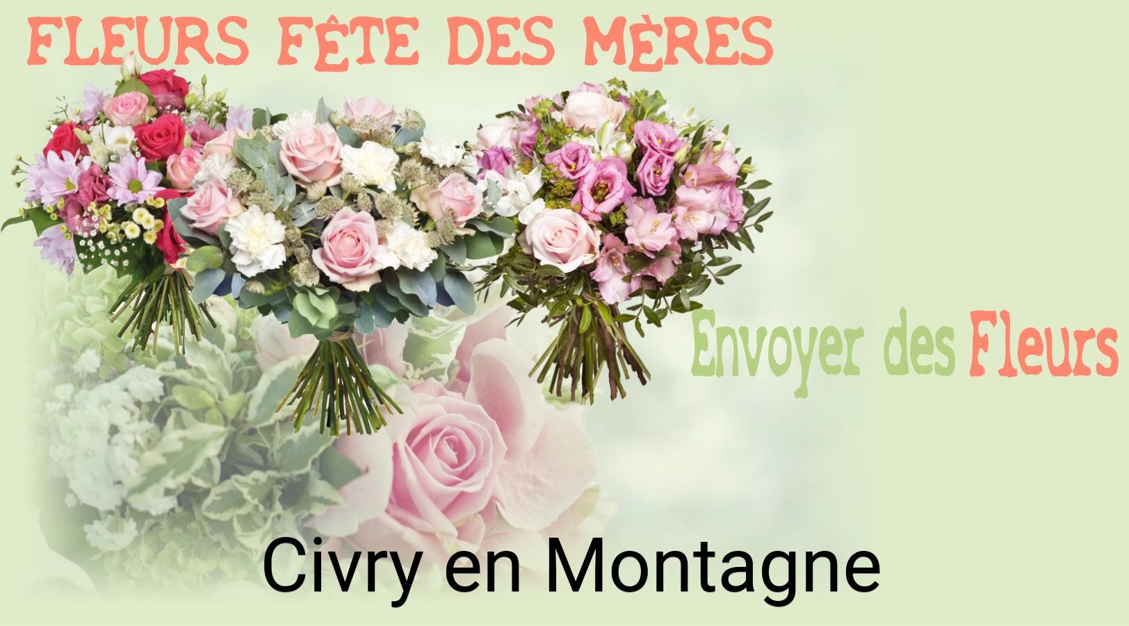 Bouquet de Fête des Mères livré à Civry-en-Montagne